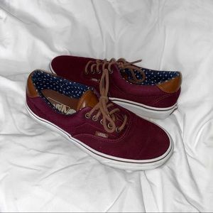 Maroon Classic Vans